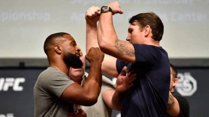 Tyron Woodley Submits Darren Till After Brutal UFC 228 Beating