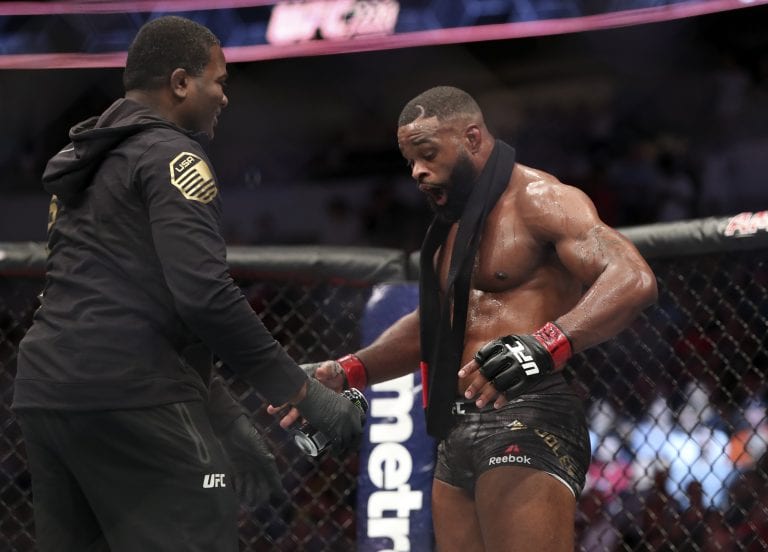 Tyron Woodley’s Coach Thinks He’s Nearing GOAT Status