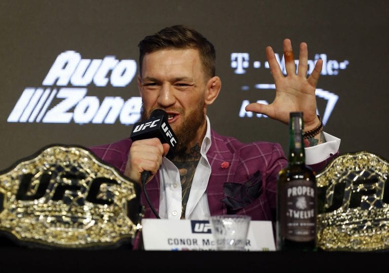 Conor McGregor’s Whiskey So Popular That Stores Put Purchase Limit On It