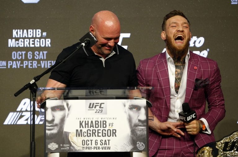 Coach Claims McGregor’s Presser Antics ‘Didn’t Work At All’