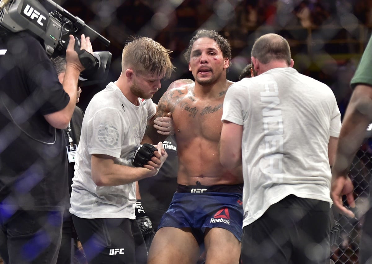 Eryk Anders Hospitalized Following UFC Sao Paulo 1 Eryk Anders Hospitalized