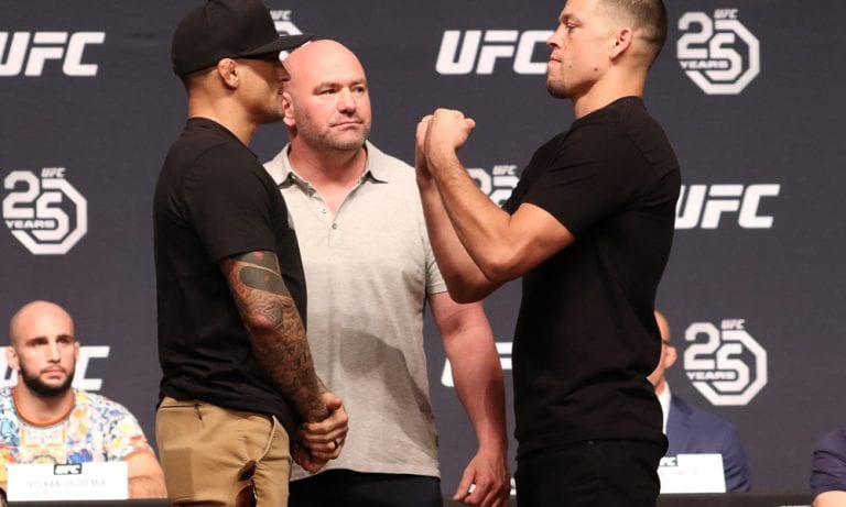 Nate Diaz Trolls Dustin Poirier Over UFC 230 Withdrawal