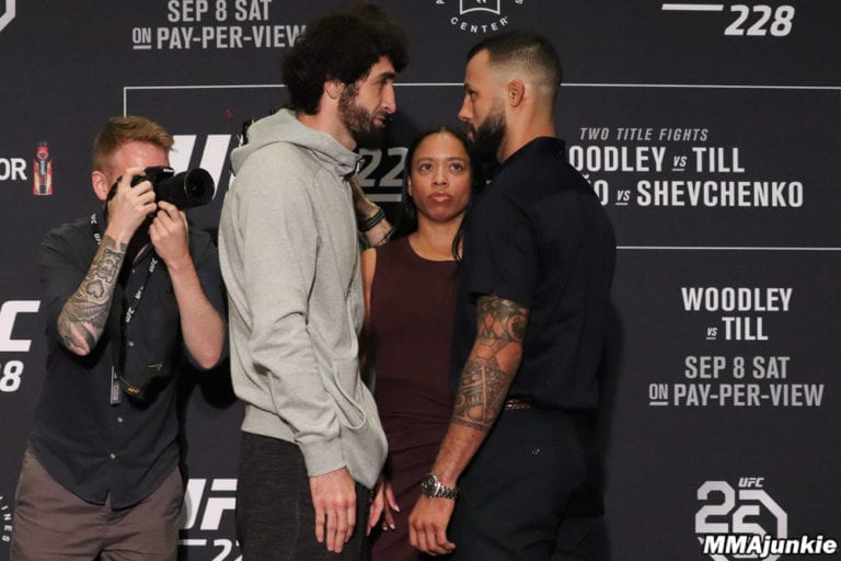 UFC 228 Results: Zabit Magomedsharipov Catches Brandon Davis In Rare Sub