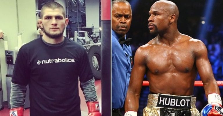 Khabib Meets With Russian Boxing Federation Secretary General