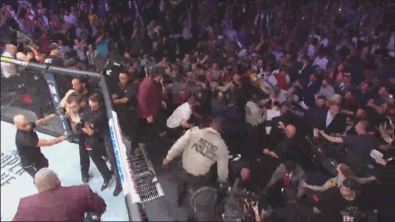 Video: Watch Khabib vs. McGregor End In All-Out Brawl 1 43236109 536778906769707 7030992021967863808 n 1