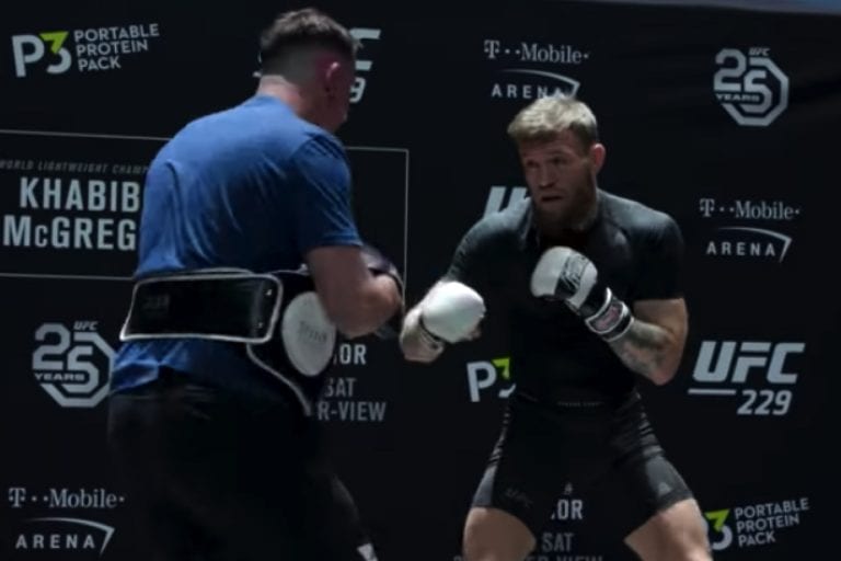 Video: Conor McGregor’s UFC 229 Open Workout