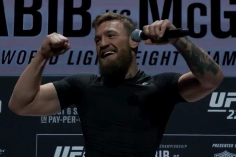 Conor McGregor Goes Off At UFC 229 Open Workouts