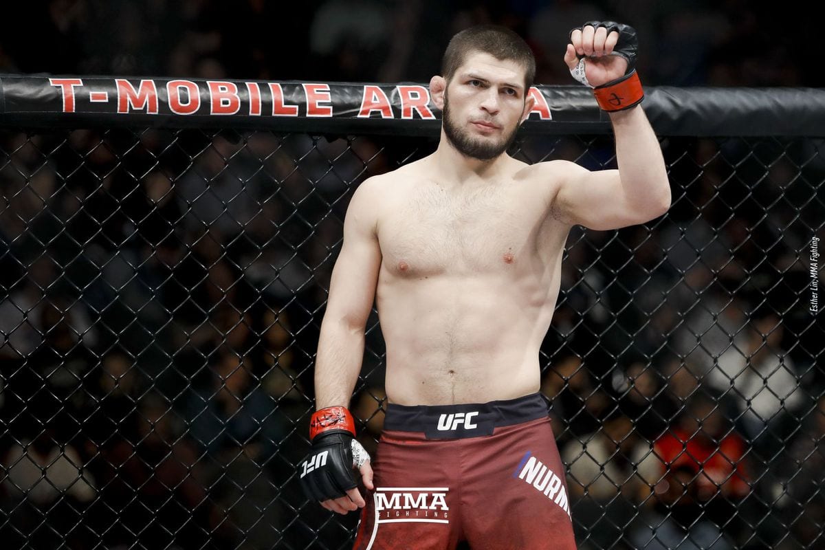 Khabib Nurmagomedov Chokes Dustin Poirier - UFC 242 Results 1 Nurmagomedov