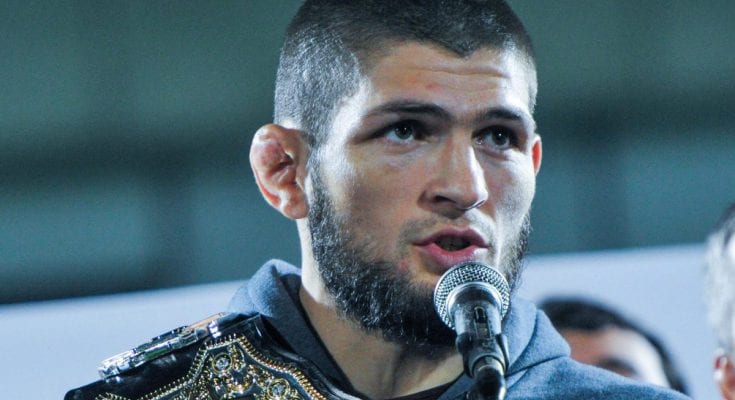 Khabib Nurmagomedov Calls Out Floyd Mayweather