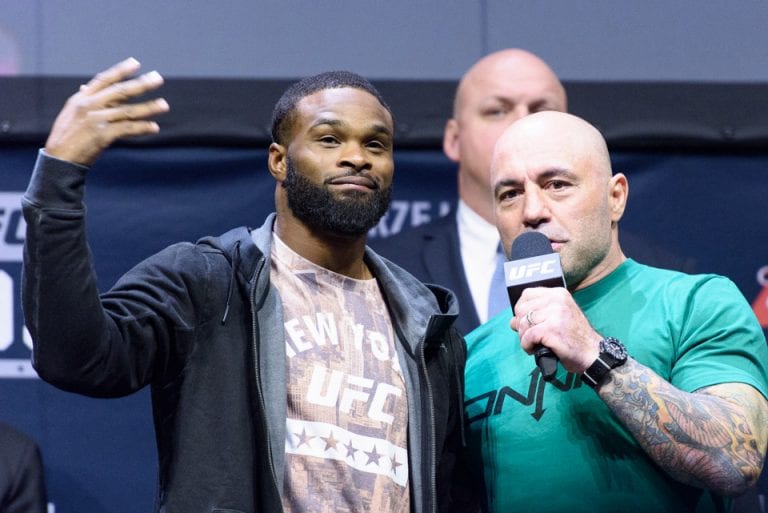 Tyron Woodley Sends Warning To Joe Rogan Over CM Punk Comments