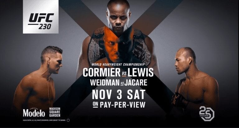 UFC 230 Full Fight Card, Start Time & How To Watch