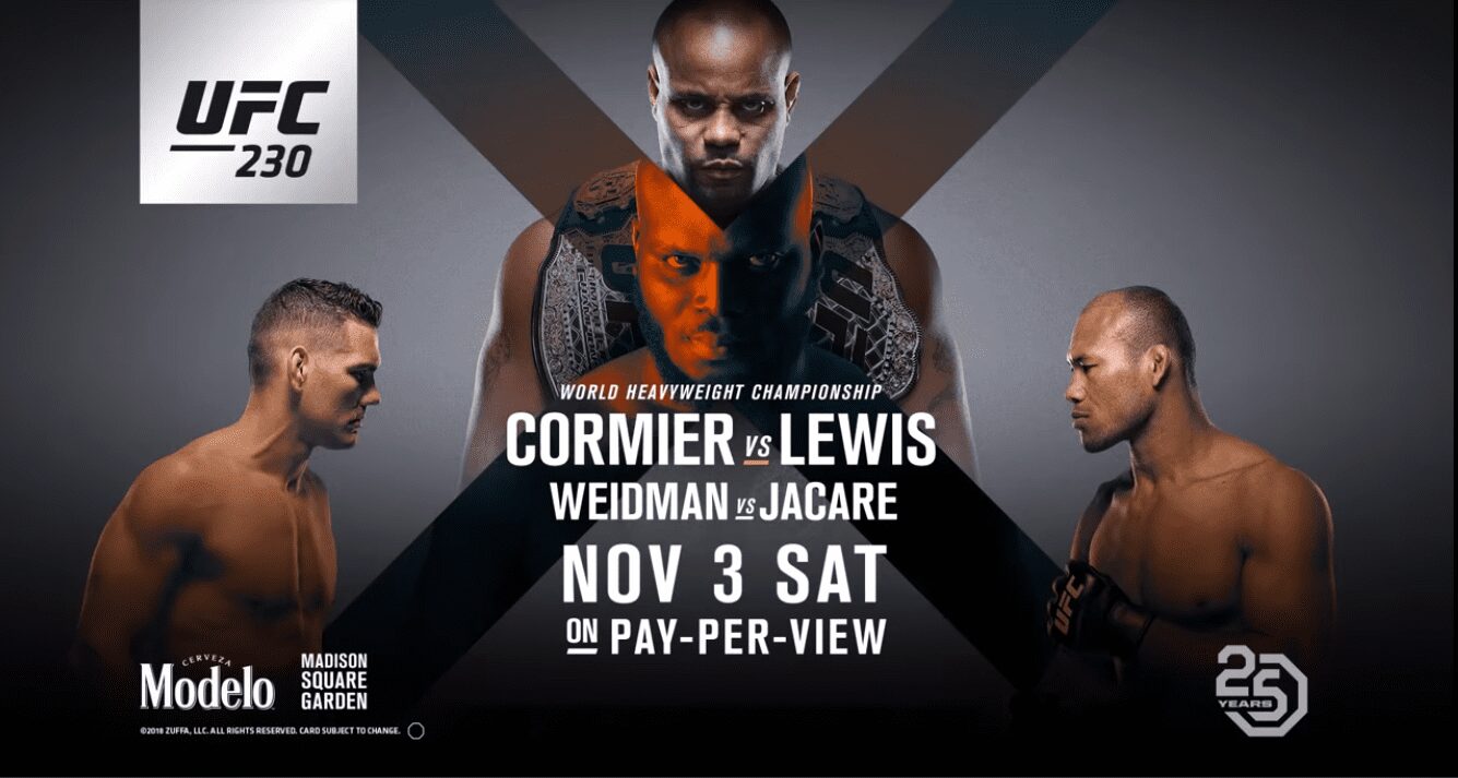 UFC 230 Full Fight Card, Start Time and How To Watch