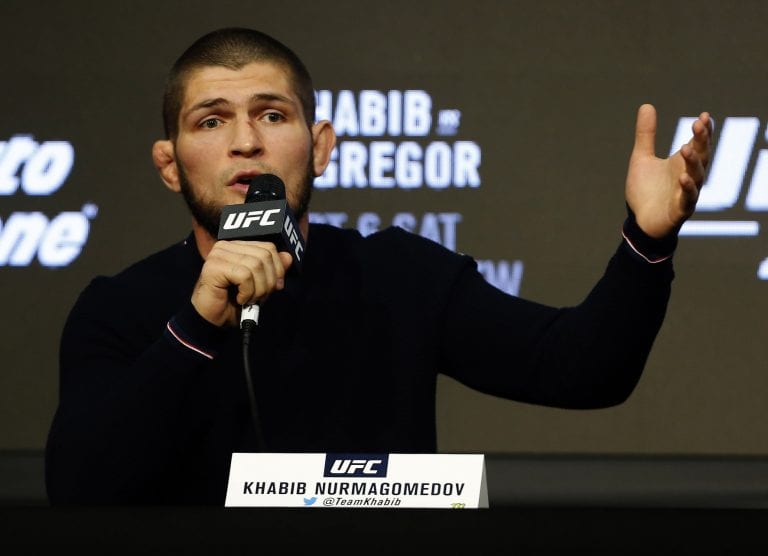 Khabib Responds To Dustin Poirier’s UFC 236 Callout