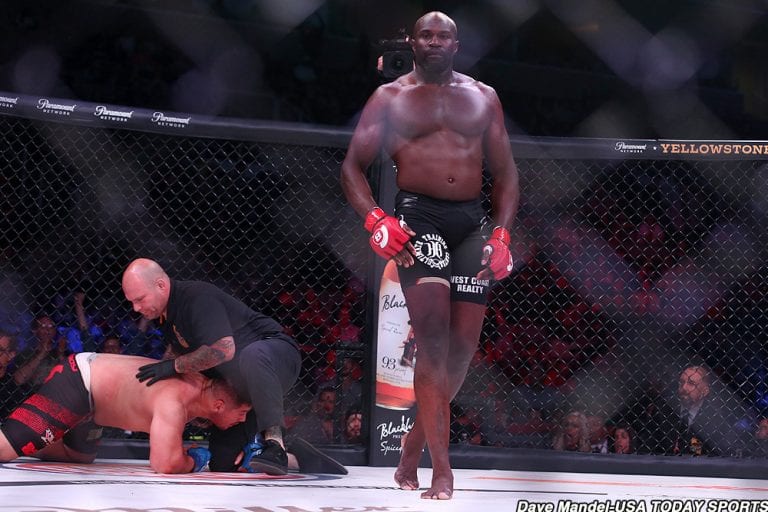 Highlights: Cheick Kongo Scores Strange TKO At Bellator 208