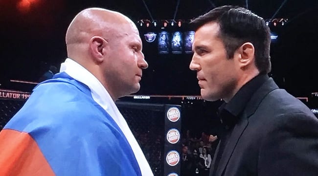 Fedor vs. Sonnen Peaks At Over One Million Viewers