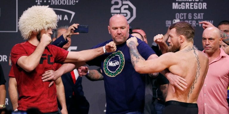 Khabib’s Coach Wants Conor McGregor Rematch At AT&T Stadium