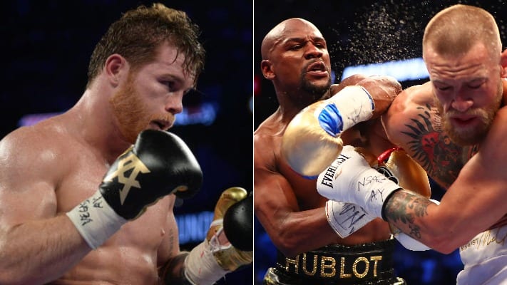 Floyd Mayweather Jr. Claims McGregor Was Tougher Fight Than Canelo