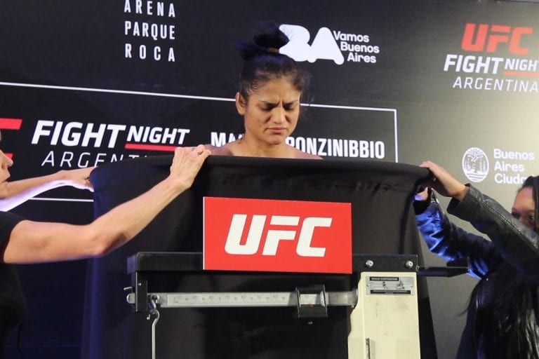 Cynthia Calvillo Offers Unique Explanation For Near Fall At Weigh-Ins