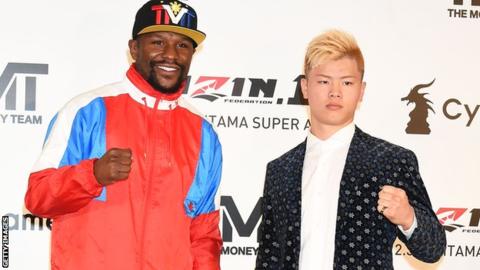 RIZIN 14 Results: Floyd Mayweather TKOs Tenshin Nasukawa