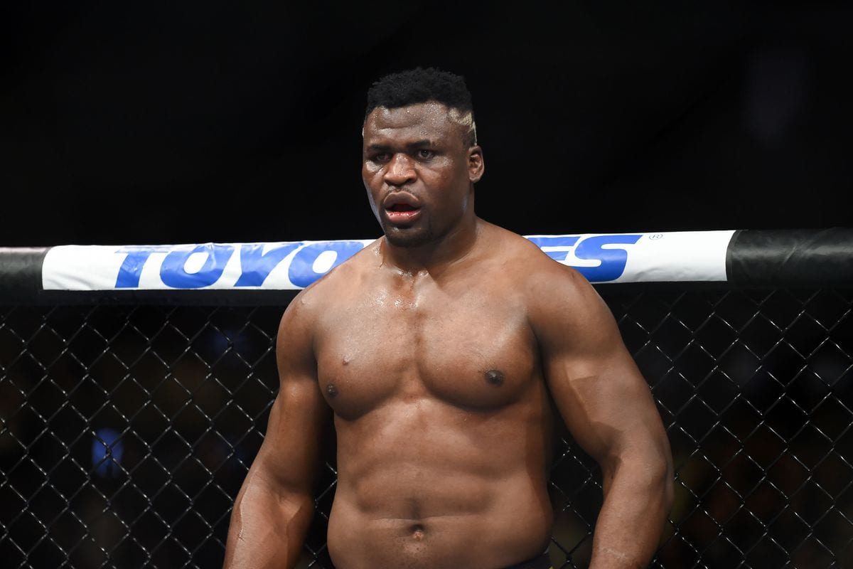 Francis Ngannou Went Berserk In Unaired Dillian Whyte