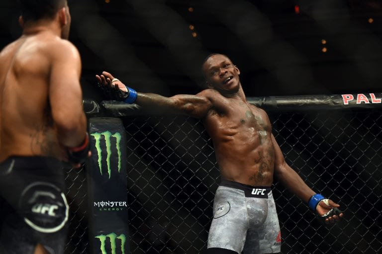 Israel Adesanya Pieces Up Derrick Brunson At UFC 230