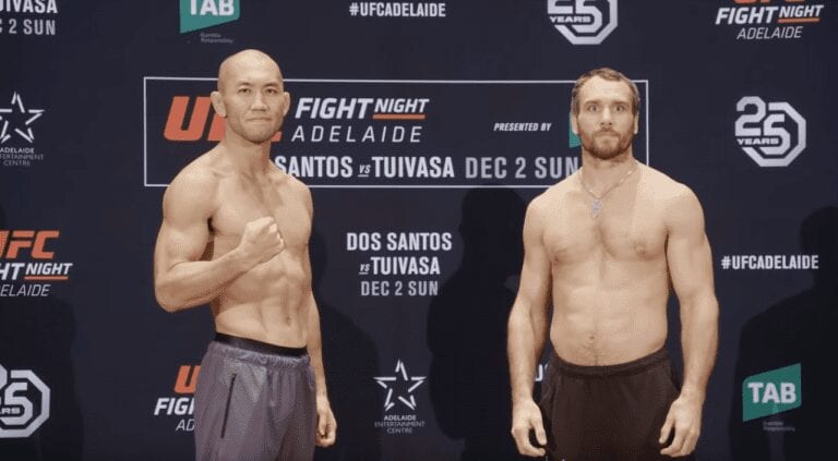 UFC Adelaide Preliminary Card Results: Alexey Kunchenko Decisions Yushin Okami