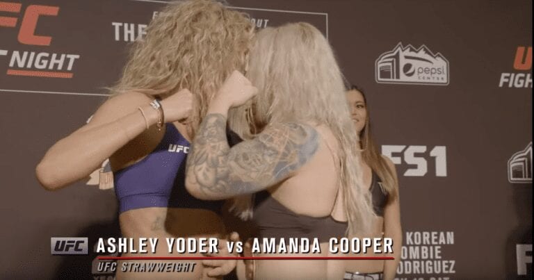 UFC Denver Preliminary Card Results: Ashley Yoder Edges Out Amanda Cooper