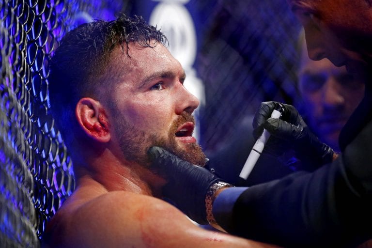 Pic: Chris Weidman Was Up On Judges’ Cards Before Knockout