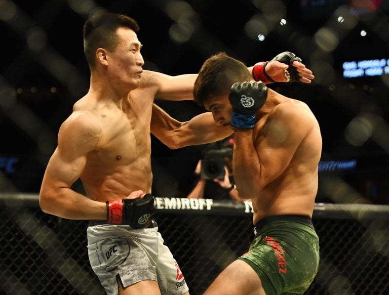 Pic: Yair Rodriguez & Chan Sung Jung Hospitalized After Classic Slugfest