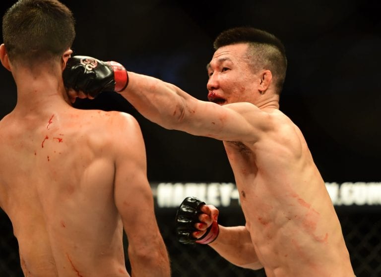 Chan Sung Jung Was Up On Scorecards Before Crazy Elbow KO