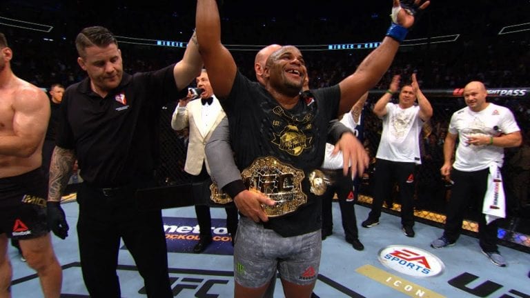 Daniel Cormier Submits Derrick Lewis To Defend Heavyweight Title