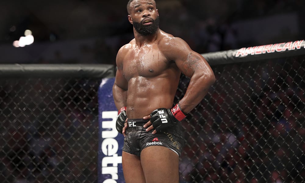 Tyron Woodley Promises Fans He'll Fight Colby Covington 1 Tyron Woodley