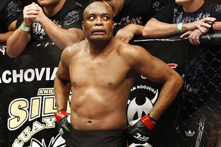 Video: Anderson Silva Suffers Scary Knee Injury At UFC 237