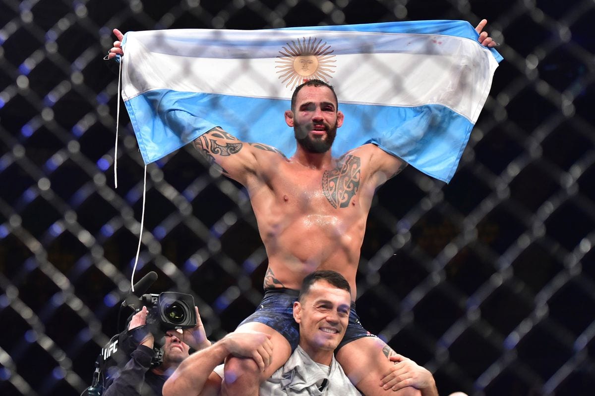 UFC Argentina Prelims Ratings Beat Main Card Numbers 1 UFC Argentina