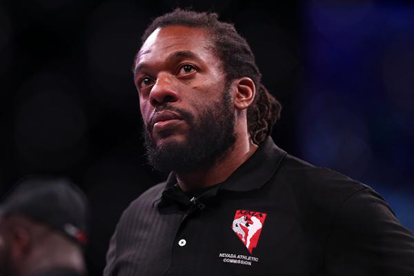 Herb Dean Injured, Forced To Withdraw From Jones Vs. Gustafsson