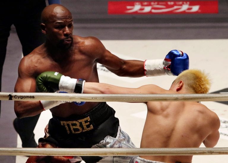 Twitter Reacts To Floyd Mayweather’s Quick Finish Of Tenshin Nasukawa