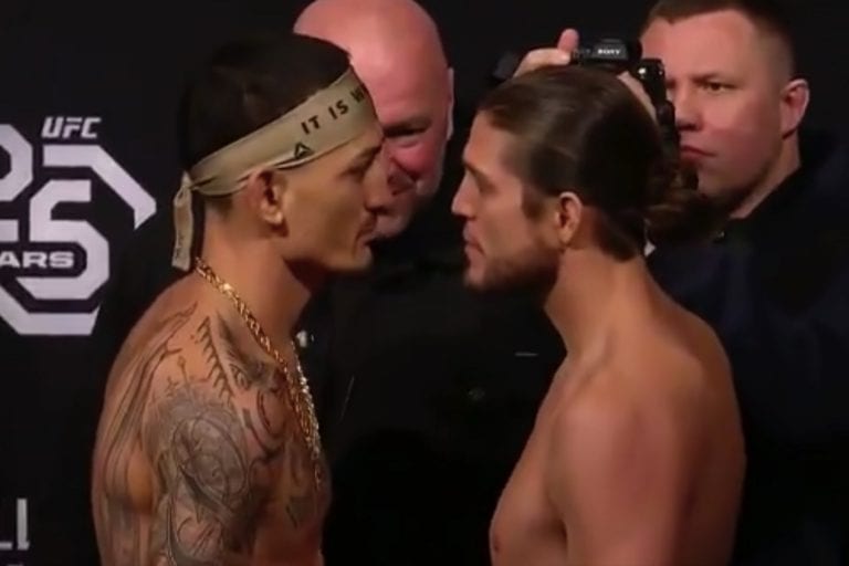 Video: Watch Holloway & Ortega’s Intense UFC 231 Staredown
