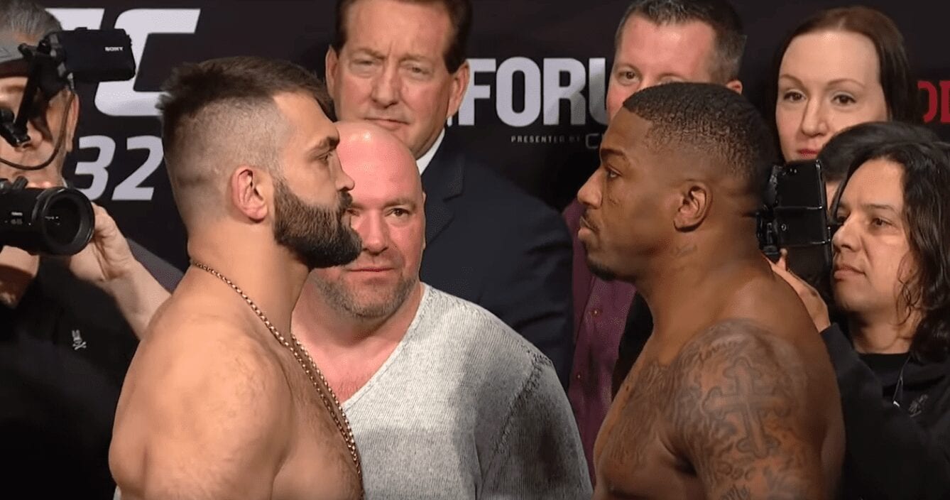 UFC 232 Preliminary Card Results Walt Harris Decisions Andrei Arlovski