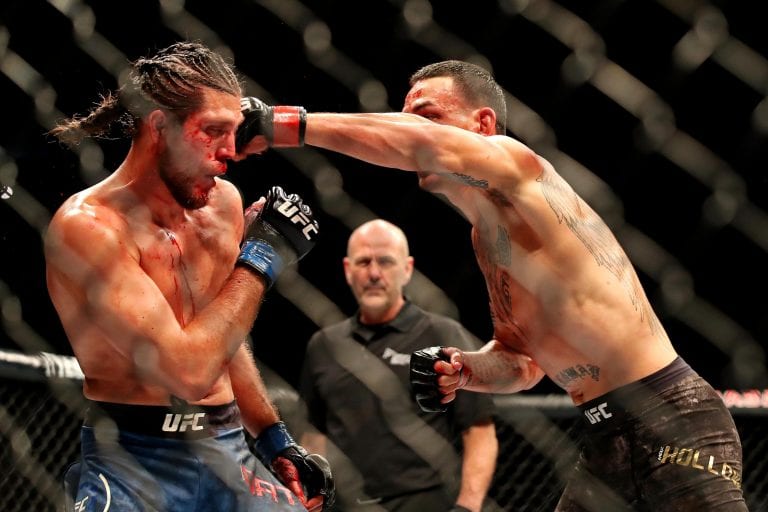 Dana White Praises Doctor Stoppage In Holloway vs. Ortega