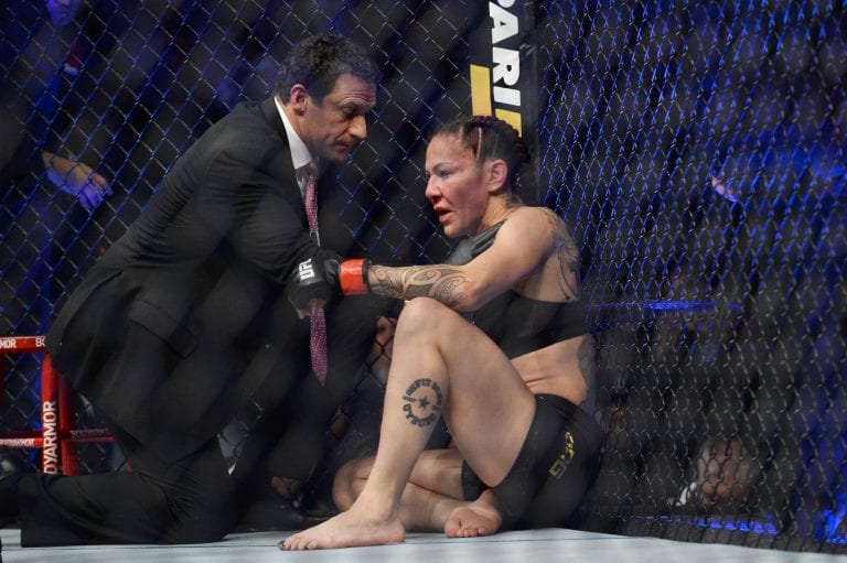 Cyborg Says ‘Disrespectful’ UFC Kicked Her Out Of Octagon After Loss