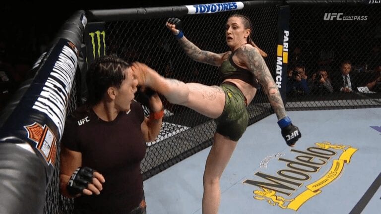 Megan Anderson Defends Bizarre TKO Win Over Cat Zingano At UFC 232