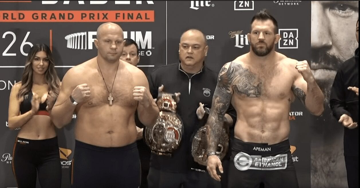 Bellator 214 Results: Ryan Bader Finishes Fedor 1 Bellator 214 main