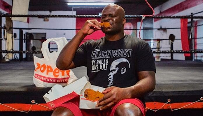 Derrick Lewis Still Hasn’t Cashed In On Free Popeyes Chicken For Life