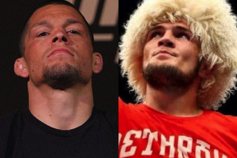 Nate Diaz Details The Time He Slapped Khabib Nurmagomedov