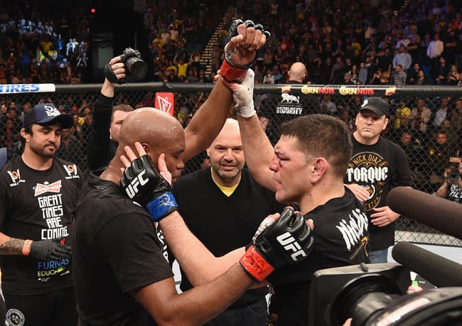 Anderson Silva Wanted Nick Diaz Rematch Before UFC 234 Fight Booking
