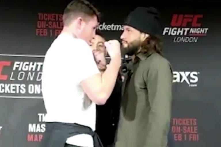 Darren Till & Jorge Masvidal Face Off Before UFC London Main Event