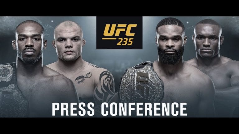 UFC 235 Press Conference Video