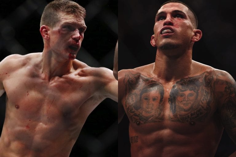 Pic: Stephen Thompson & Anthony Pettis’ Inaugural Staredown