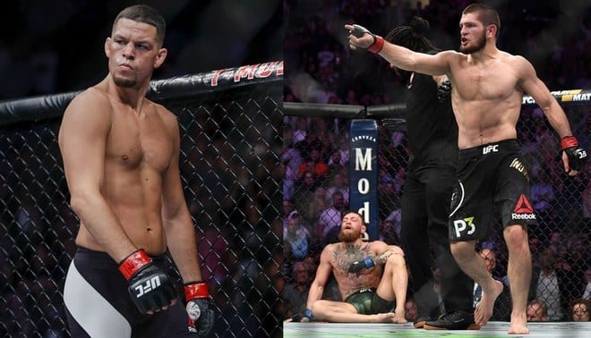 Dana White Confirms Altercation Between Khabib Nurmagomedov, Nate Diaz During UFC 239 1 Khabib Diaz