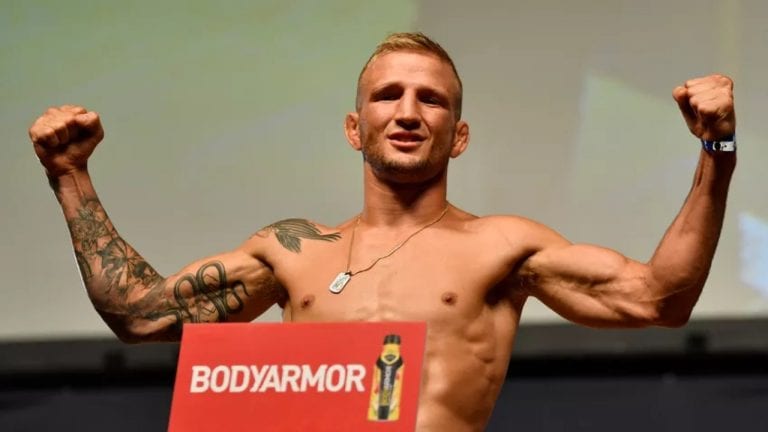 TJ Dillashaw Relinquishes Bantamweight Title After Adverse Finding In Drug Test